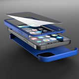 Apple iPhone 12 Pro 360 Blaue Hülle
