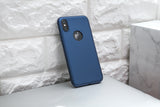 Apple iPhone XS 360 Blaue Hülle