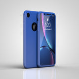 Apple iPhone XR 360 schwarze Hülle