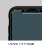 Apple iPhone XS 360 schwarze Hülle