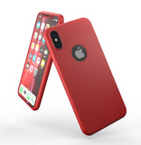 Apple iPhone X 360 Hülle mit Schutzglas