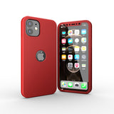 Apple iPhone 12 360 Rote Hülle