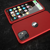 Apple iPhone 12 360 Rote Hülle