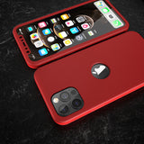Apple iPhone 12 Pro 360 Rote Hülle