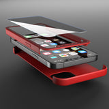 Apple iPhone 12 Mini 360 Rote Hülle
