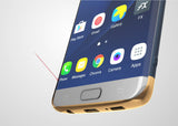 3in1 Samsung Galaxy S7 EDGE Blaue Hülle