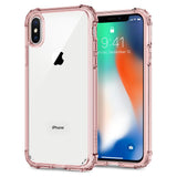 Durchsichtige Hülle mit Luftkissen für das iPhone X