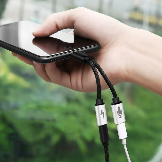 2 in 1 Audioadapter für Apple IPhone