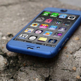 Apple iPhone SE 2020 360 blaue Hülle